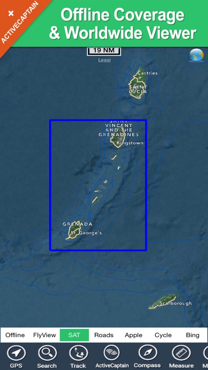 Grenadines & Grenada HD charts screenshot-4