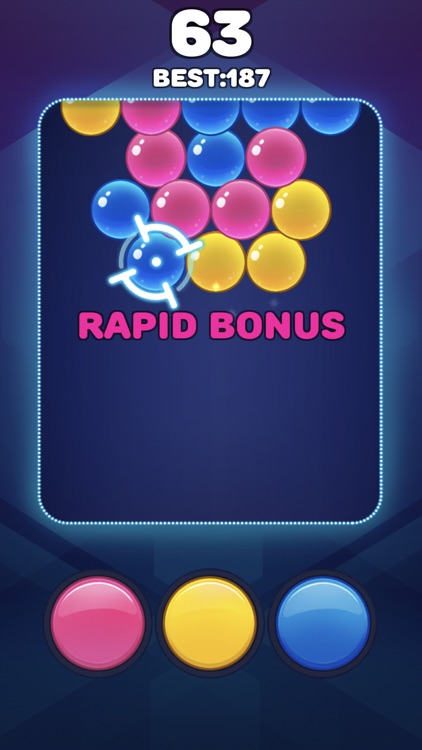 Neon Pops - Tap the Bubbles