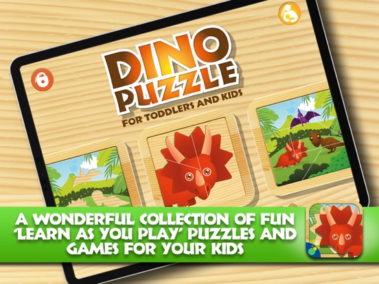Screenshot #4 pour Dino Puzzle HD