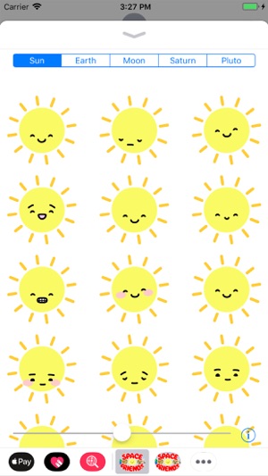 Space Friends Animated Emoji(圖2)-速報App