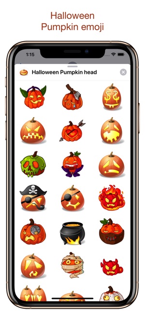 Halloween - Pumpkin emoji(圖1)-速報App