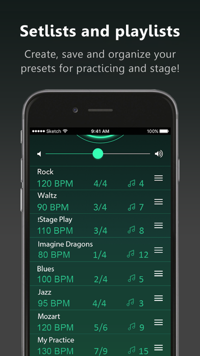Pro metronome: tap your tempo Screenshot 2 - AppWisp.com Pro metronome: tap your tempo Screenshot 2 - AppWisp.com