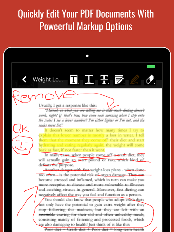Screenshot #4 pour PDF Document Editor & Reader