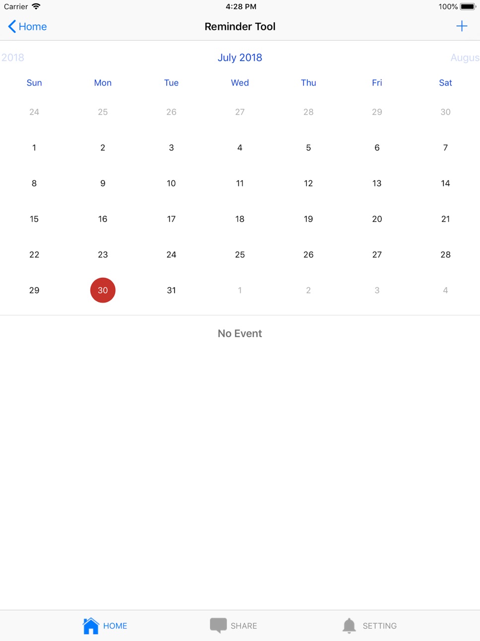 iPad screenshot