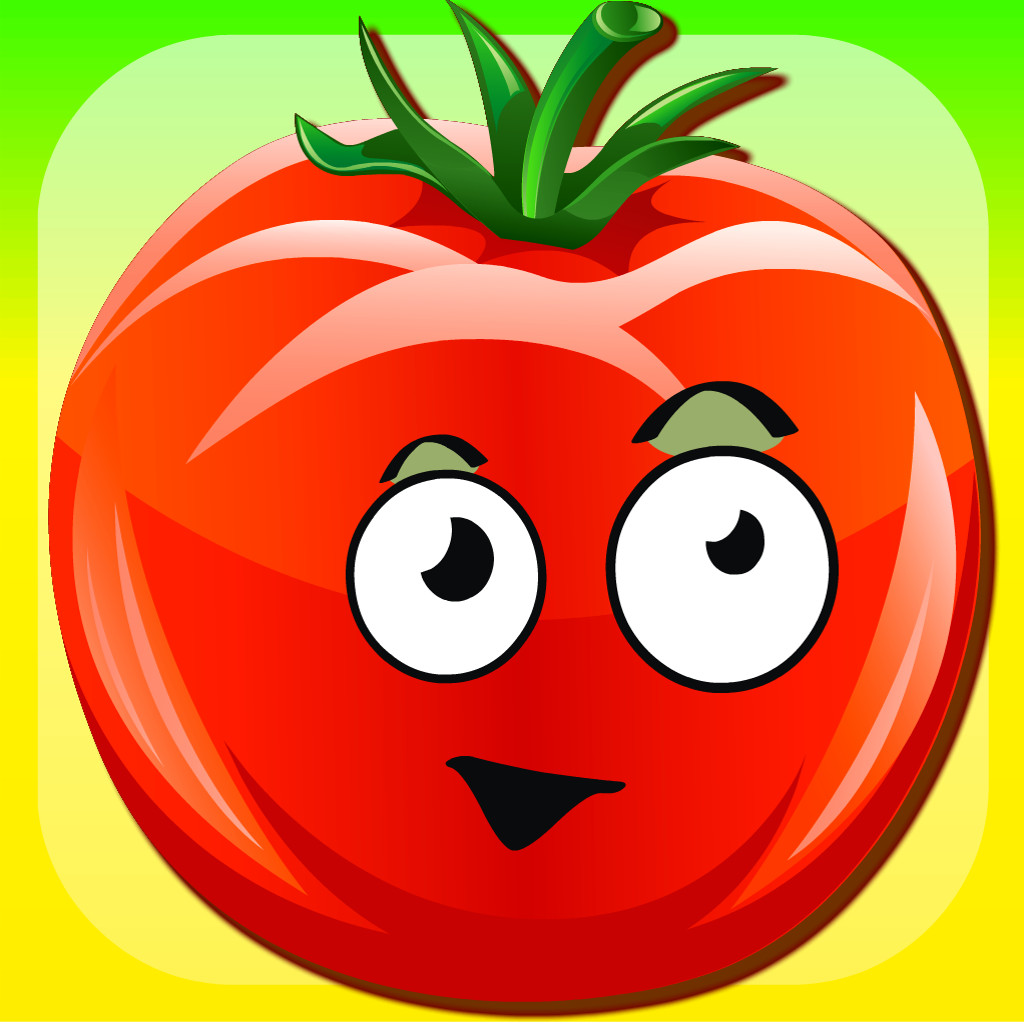 Funny Veggies! Educational games for children App Icon