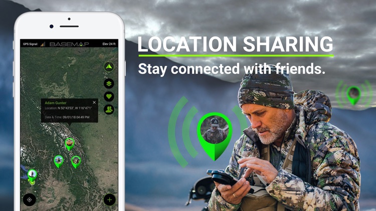 BaseMap: Hunting Fishing App