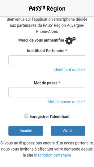 Capture d'écran de Partenaire PASS' Région sur iPhone 1