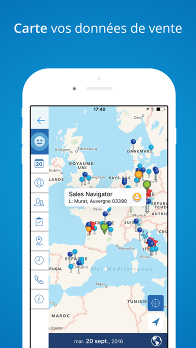 Screenshot #1 pour Mapview - Gestion de trajets