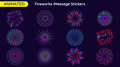 Animated Fireworks Stickersのおすすめ画像3