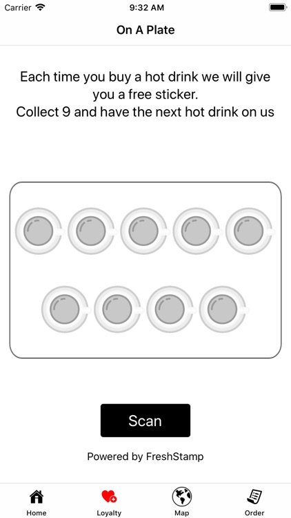 On A Plate Loyalty App