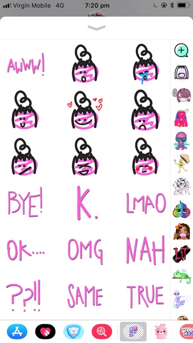 Stickerbaby iPhone screenshot 7 - Stickers app