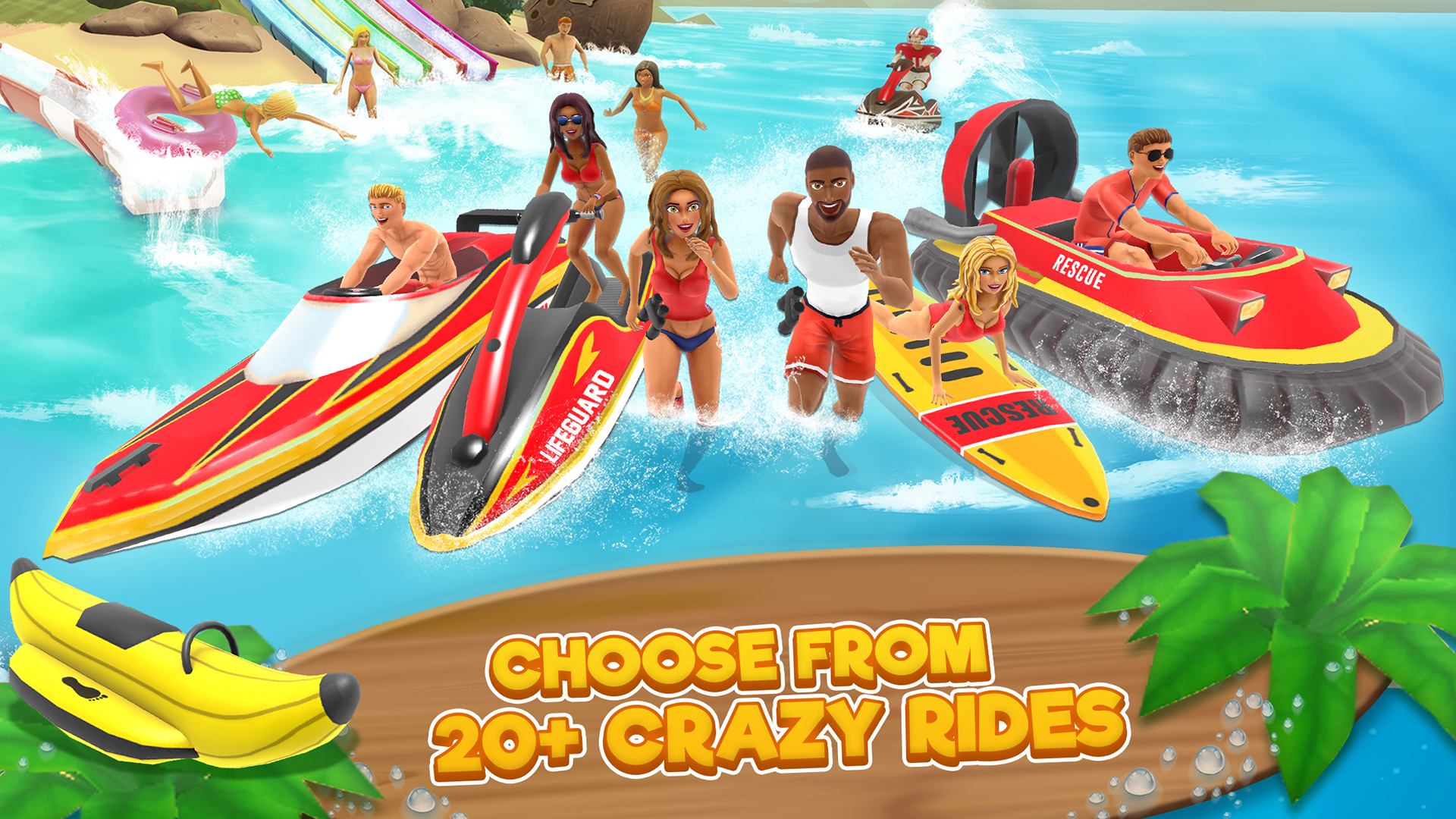 Uphill Rush Water Park Racing screenshot 13