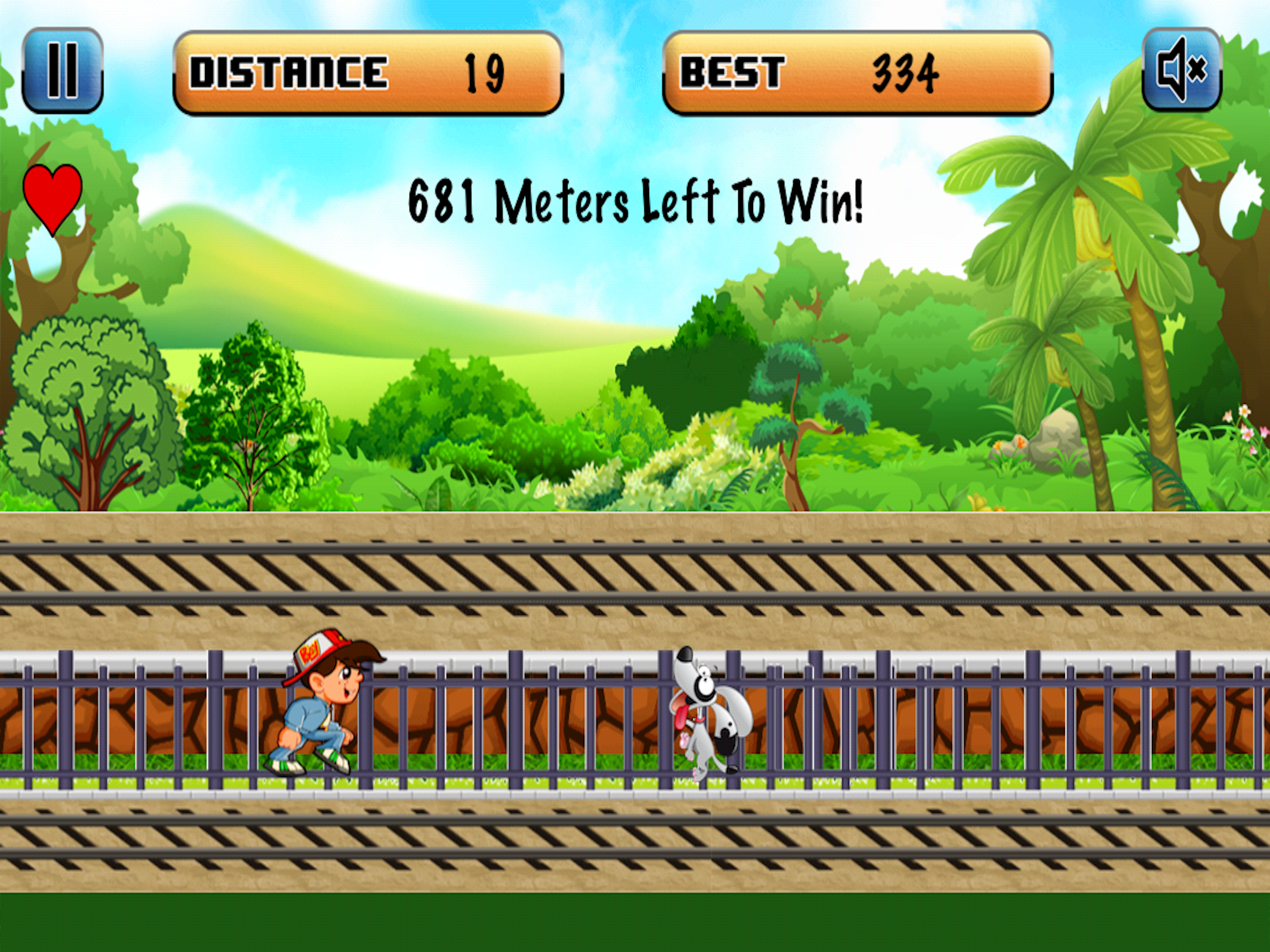 Subway Boy Racer vs Train