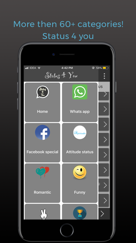#3. Status 4 You - English Status (iOS) 由: Viraj Padsala