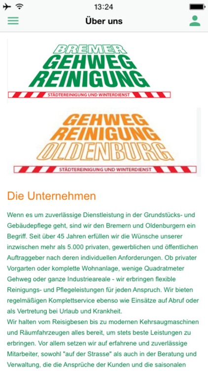 Bremer Gehweg Reinigung