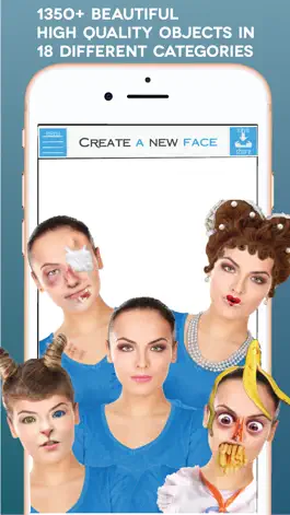 Game screenshot Create A New Face : Face Booth apk