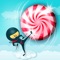 Candy Ninja Crazy Racing Dude - Free Game