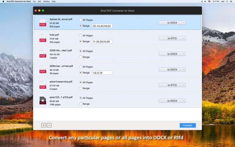Screenshot #2 pour Enol PDF Converter for Word