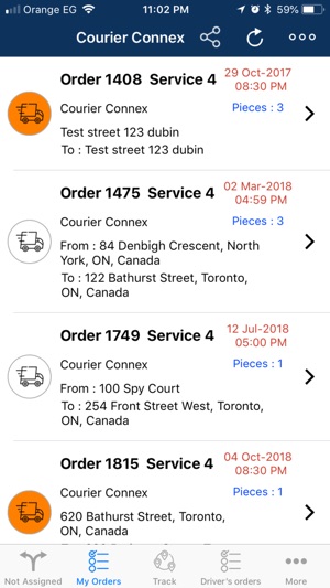 Courier Connex Mobile(圖2)-速報App