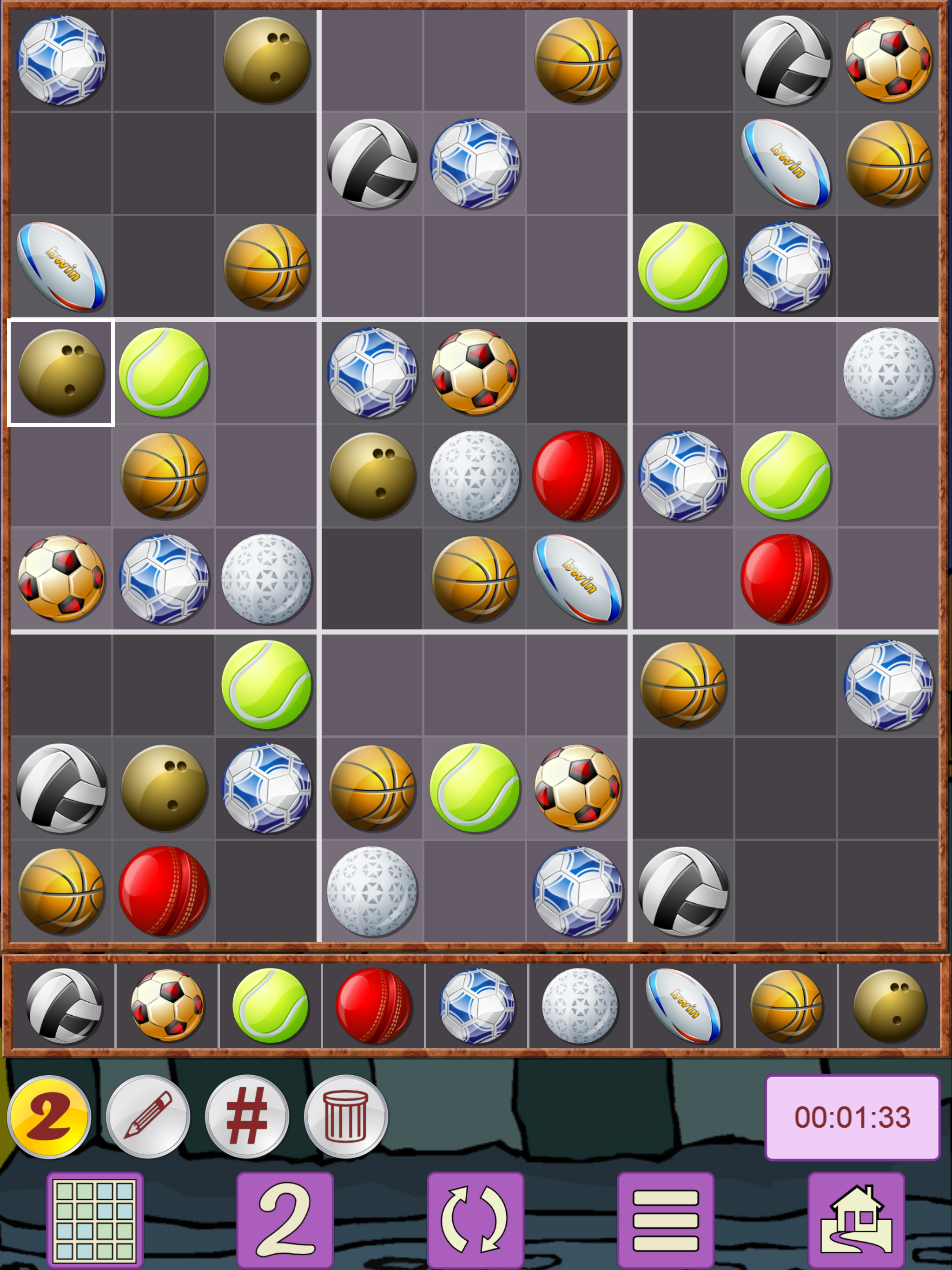 Sudoku V+, soduko puzzle game