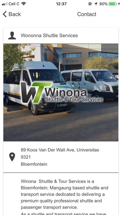 Winona Shuttle Services