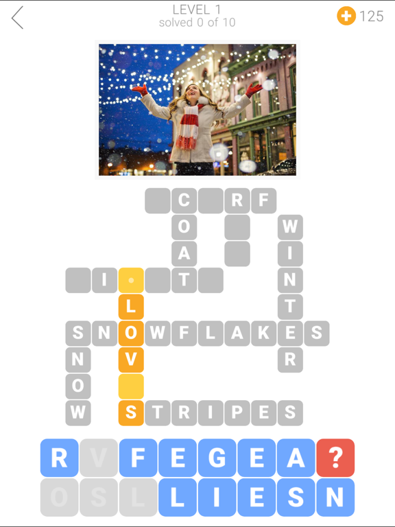 I Love Crosswords iPad screenshot 3 - Games app