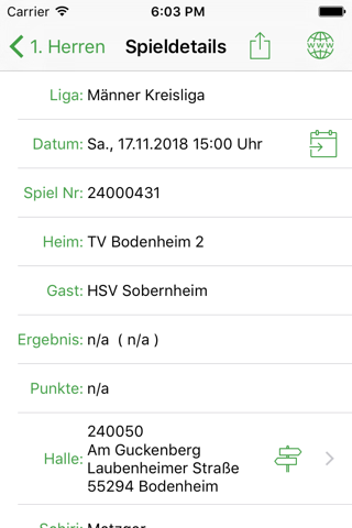 HSV Sobernheim screenshot 3