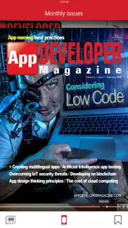 app developer magazine iphone screenshot 2