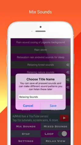 Game screenshot White Noise - Natural Calm Sounds for Sleep Cycle hack