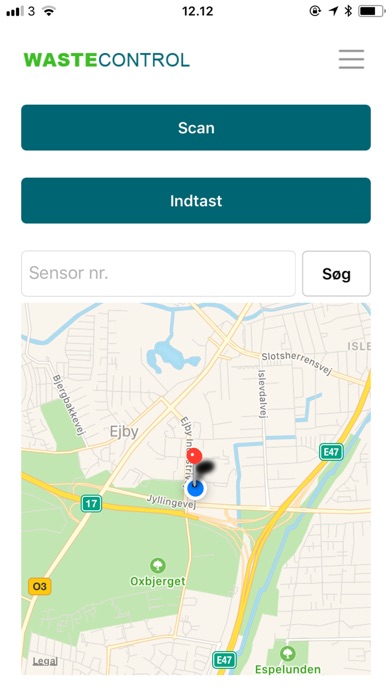 WasteControl.dk screenshot 2