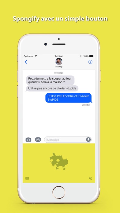 Screenshot #2 pour SpongeBoard - Keyboard