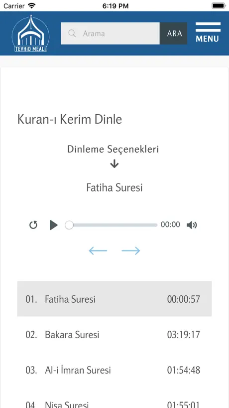 Tevhid Meali