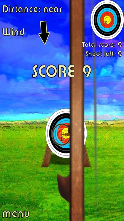 Archer bow shooting