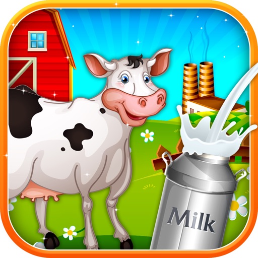 Cow Farm Milk Factory - Milk Maker icon