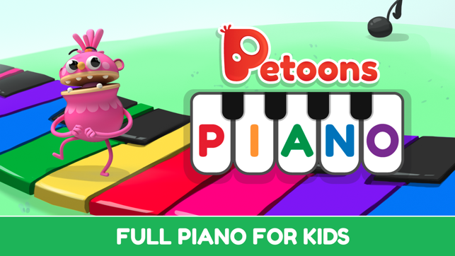 Petoons Piano music and songs for kids and family(圖1)-速報App