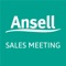 The Ansell Meeting guide will allow participants to get all practical information as well as to network before and during the sales meeting