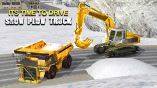 화면 캡처 3 Excavador Nieve Rescate: Invierno Camión colina S iphone
