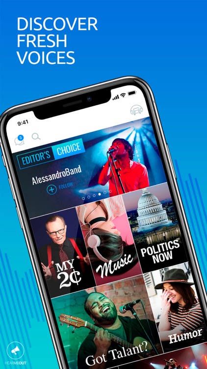 HearMeOut-Voice Social Network