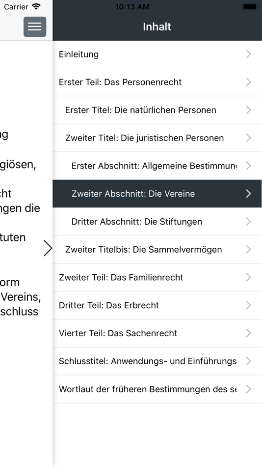 #1. Gesetze CH (iOS) 由: Lukas Staehli