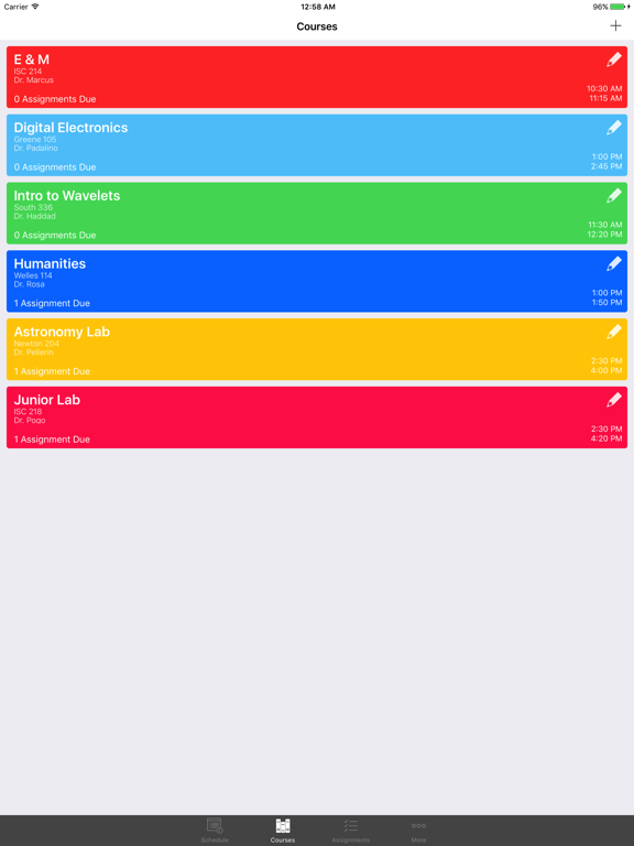 Screenshot #5 pour My Student Planner