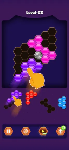 Game screenshot Hexa Blocks Match Puzzle mod apk