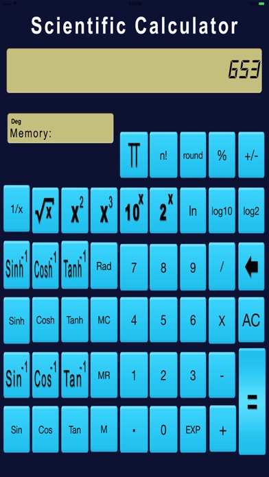 Real Scientific Calculator screenshot 3