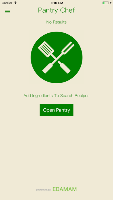Screenshot #1 pour Pantry-Chef