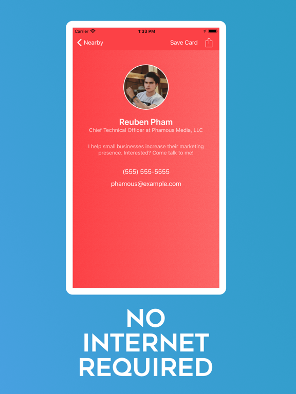 Screenshot #5 pour CardCast Business Cards