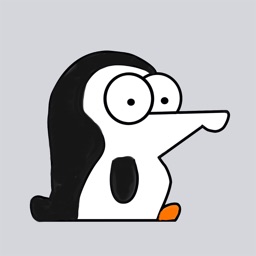 Pingi stickers, funny penguins