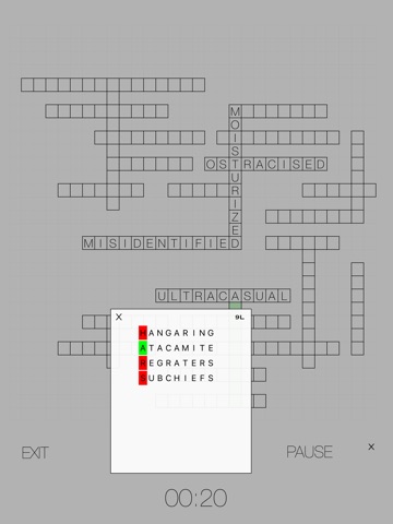 WordFill Lite iPad screenshot