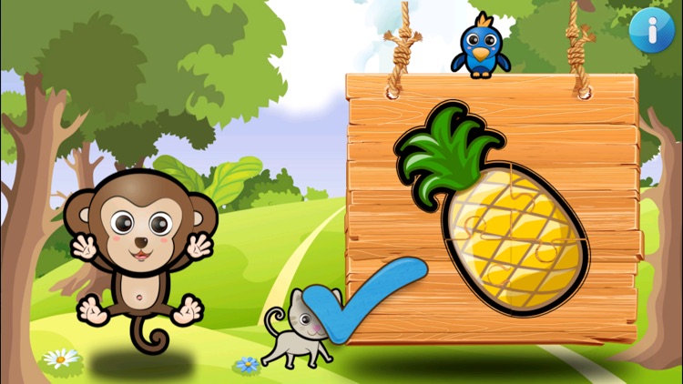 ABC Jungle Puzzle Game screenshot-3