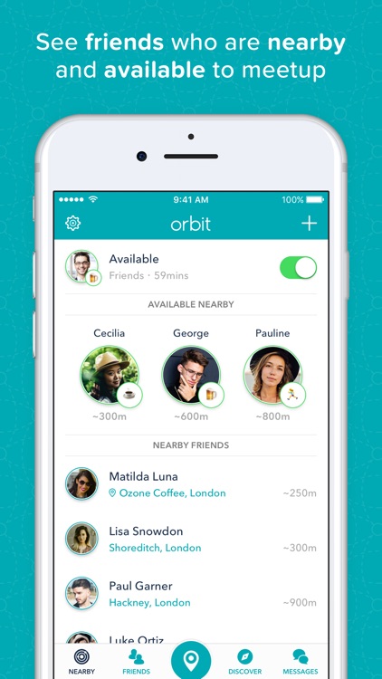 Orbit - Who's nearby?
