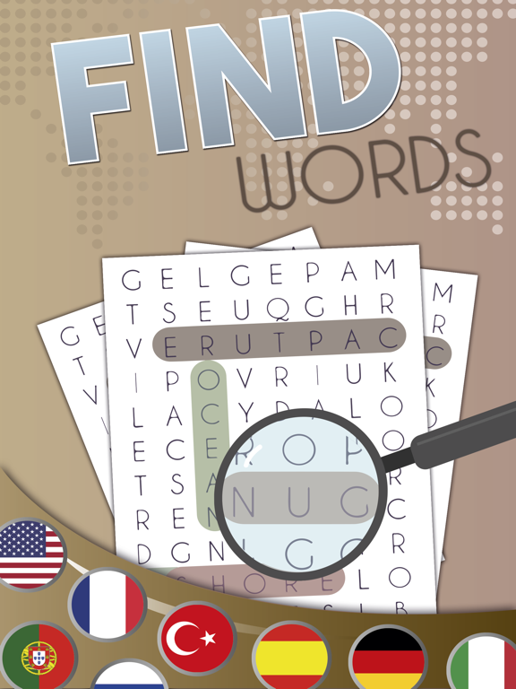 Screenshot #5 pour Recherche de mots - Rechercher des mots cachés