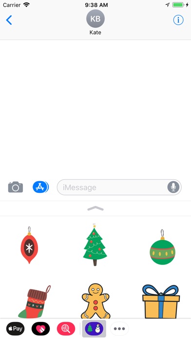 Merry Christmas stuff emoji screenshot 4